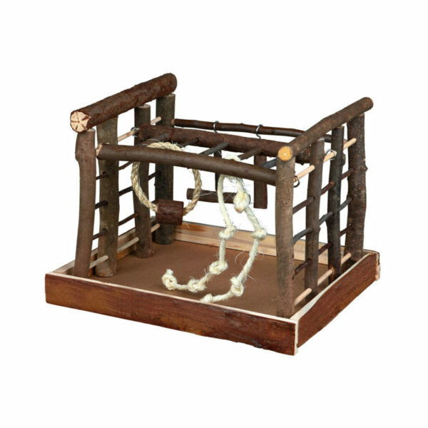 Houten Speelplaats Natural Living groot 35x29x25cm